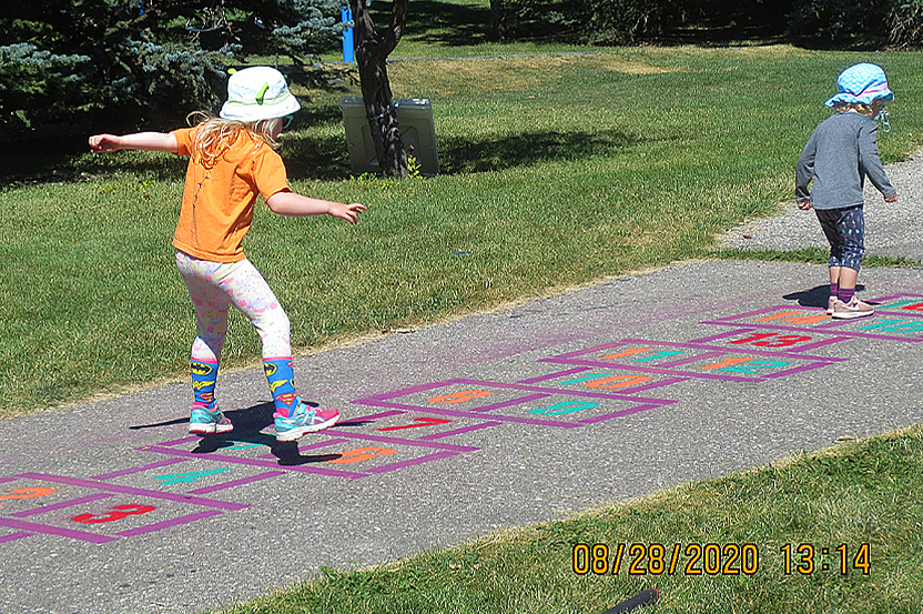 Free, Active Play Stencil Project