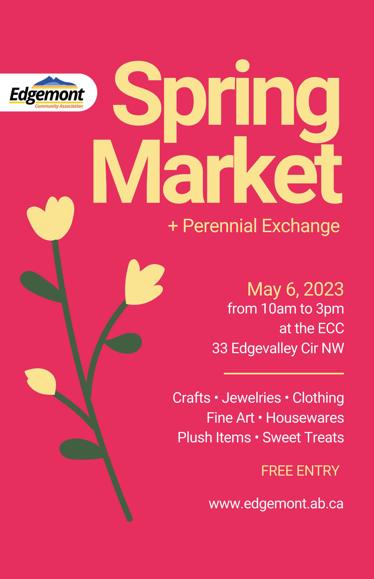 Spring Market + Perennial Exchange Edgemont Community Association